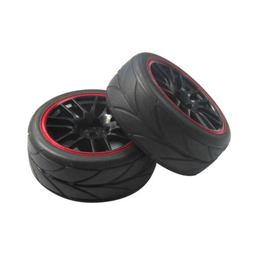 1//10 Onroad Rc Car Wheels Tires Set 4pcs For Tamiya tt01 tt01e tt02 m05 m06