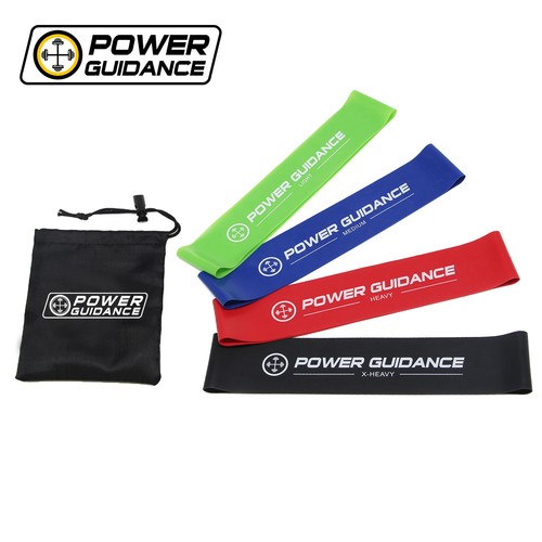 POWER GUIDANCE Latex Resistance Loop Bands Fitness Bands Set Yoga Exercise
