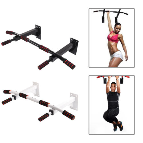 Home Pull Up Bar Wall Mounted Frame Exercise Chin Iron Gym Crossfit Fitness uk