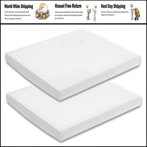 2 PACK FOR HONDA Accord Civic CRV Oddessy CABIN AIR FILTER ACURA TL MDX RDX ILX