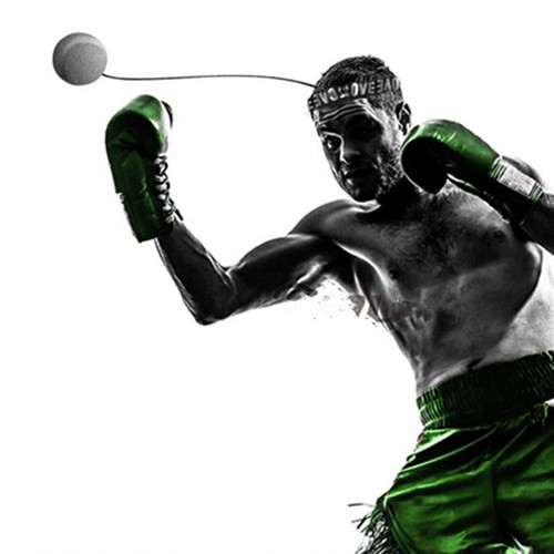 Fight Ball with Head Band For Reflex Speed Training Boxing Punching Exercise QP