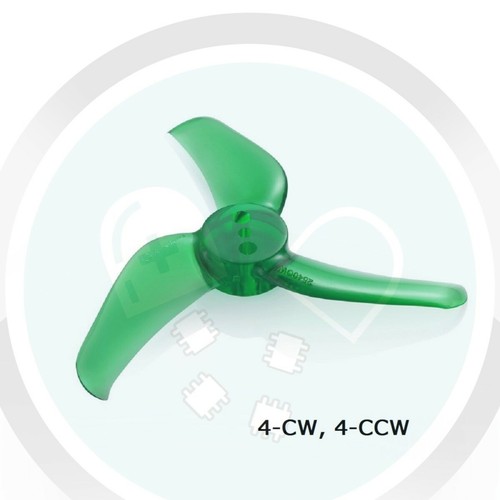 8pcs//4-Paires Azur 2540 3-Blade Propellers Props 1104 1105 1106 2/"