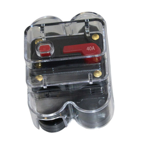 Details about  / WATERPROOF CAR STEREO AUDIO CIRCUIT BREAKER FUSE INLINE FOR 12VDC A//V