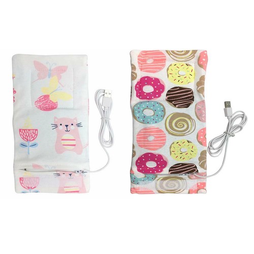 USB Baby Bottle Warmer Portable Outdoor Infant Milk Feeding Insulated Bag FG#1