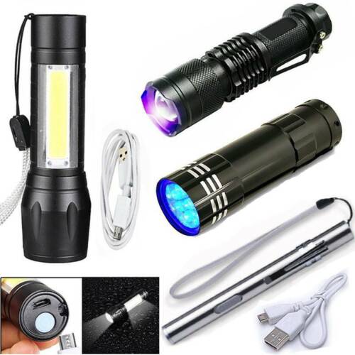 Tactical Bright Outdoor Waterproof LED Flashlight Pocket Torch Light Bulb Lamp 