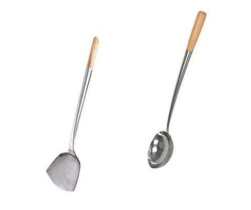 #3 Free Shipping /& Ladle 16.75/" .. Sunrise Commercial Grade Wok Shovel 16.75/"