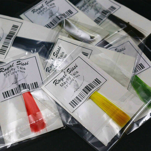 1 Pack 2.5'' Long Fibers Mayfly Tails Synthetic Fly Tying Materials 