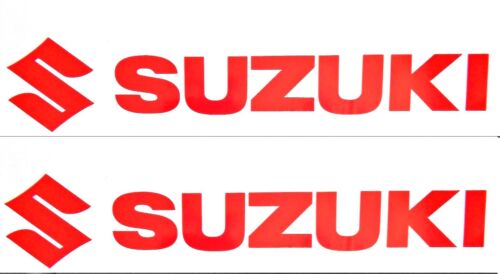 4 COLORS LOT x2 Suzuki Decal 6 YR WARRANTY GSX DR Motorcycle Sticker 3 SIZES 