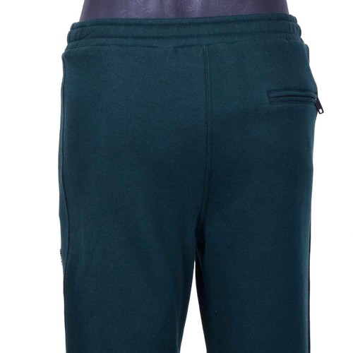 Dolce /& Gabbana corona Abeja de Oro Bordado Sport Polar Algodón Pantalones Verde 06467