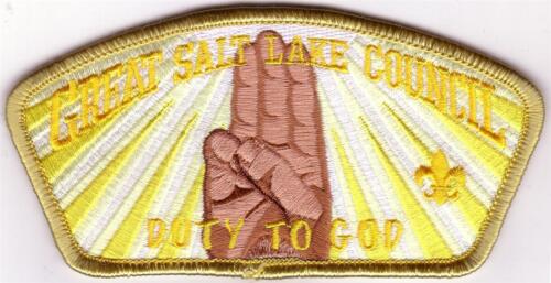 Great Salt Lake Council SA-NEW 2014 Yellow bdr Scouting Expo CSP Mint