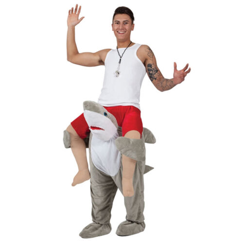 Shoulder Carry Me Piggy Back Ride On Fancy Dress Adult Party Costume Mens Outfit