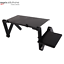 Adjustable Folding Laptop Table Desk Bed Sofa Computer Tray Stand Portable Black