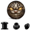 Pair of High Gloss Quality EAR GAUGES Plugs Tunnels earrings VOTED BEST SELLER