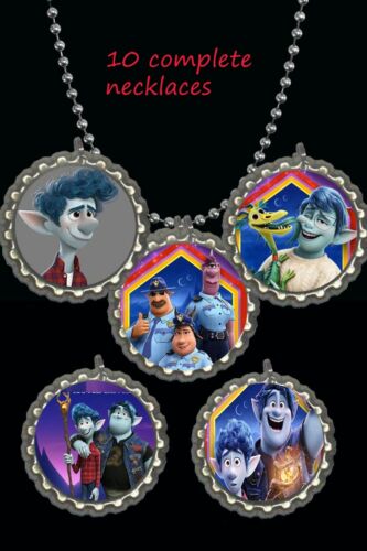 Details about  / Onward Disney pixar movie  Necklaces great party favors lot of 10 complete