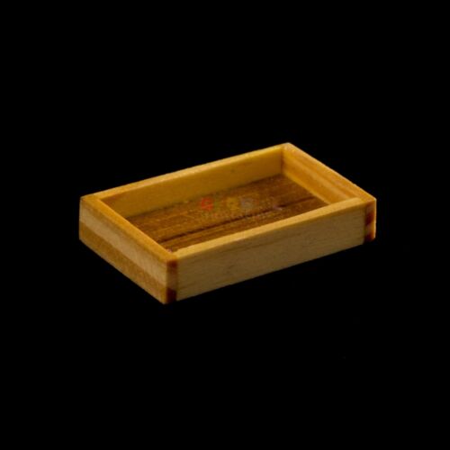 1:12 Scale Dollhouse Miniatures Wooden Bakery Tray