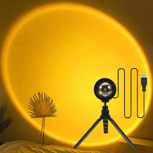 Sunset Projector Projection USB Atmosphere LED Night Lights Desk Lamp Home Decor