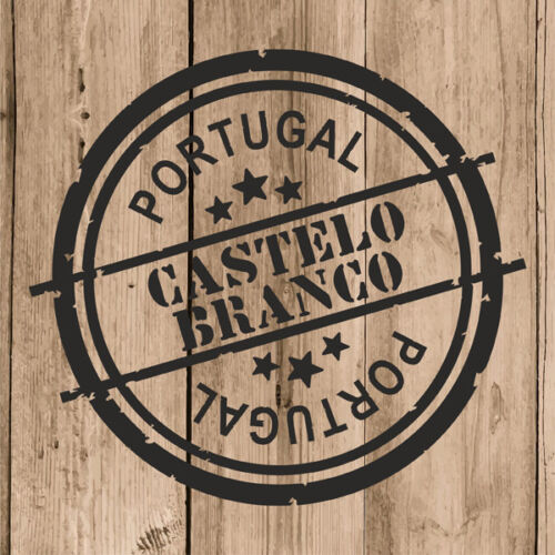 Vinilo de Corte Castelo Branco Pegatina Castelo Branco Portugal 10 cm Adhesivo