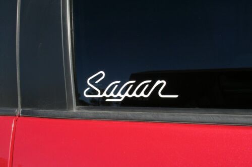 Buy 2 get 1 free Peter Sagan Script logo die-cut car window sticker