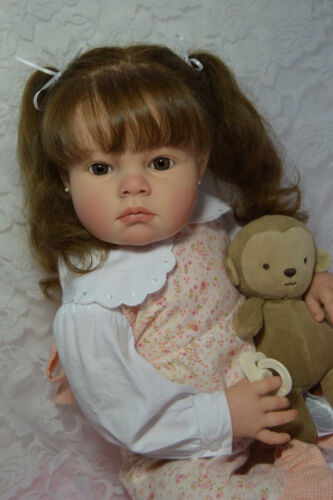 28 inch Reborn Toddler Kit Supplies Unpainted Reborn Doll Kit Mould DIY Reborns