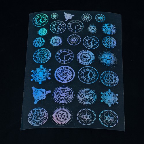 UV Epoxy Resin Materials Filler Sticker Floral Animal Landscape DIY Crafts Decor
