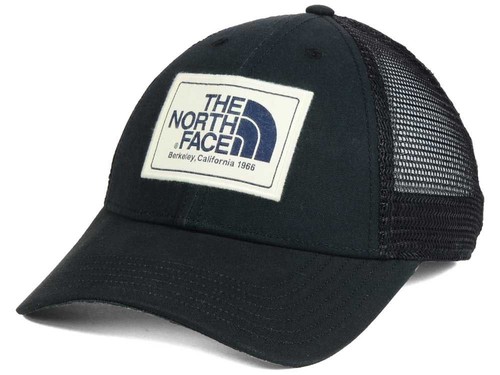 New The North Face Mudder Black Snapback Trucker Hat