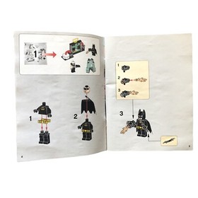 Lego Batman 70901 Mr. Freeze Ice Attack Instruction Manual Only