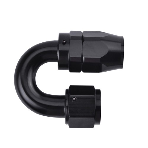 AN-10 10AN Swivel Fuel Line Hose End Fitting Straight Elbow 45//90//180 Degree 4pc