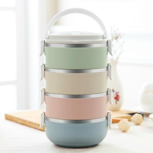Thermal Bento Box Insulated Food Container Portable Picnic Bowl Lunch Insulation