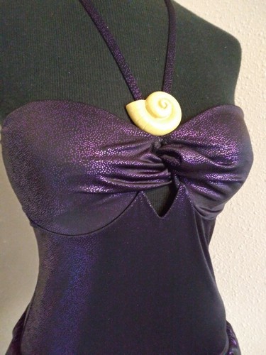Details about / NEW SMALL S DISNEY URSULA SWIMSUIT THE LITTLE MERMAID SWIM PURPLE VILLAINS SM