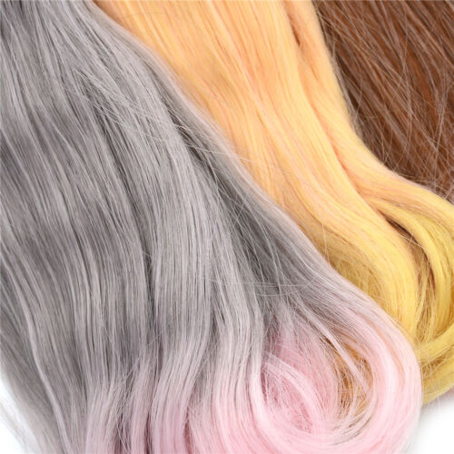 15cm diy curly doll wigs High Temperature Wire doll hair for 1/3 1/4 1/6 YEwr