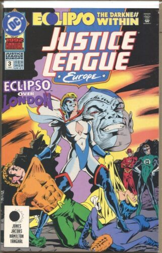 Justice League Europe 1989 series annual # 3 near mint comic book