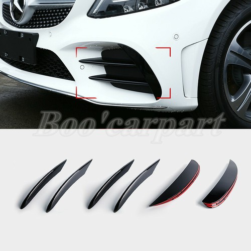 Für Benz C Class W205 Frontspoiler Frontgrillspoiler Stoßstange Gitter Rahmen