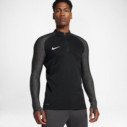Nike aeroswift Strike TRAPANO Football Top SZ XL NEW 858872 010 Nero Grigio