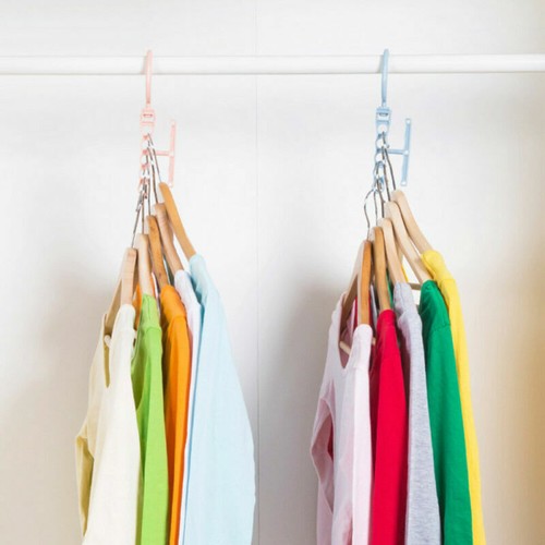 5pcs Multifunctional Household Practical Durable Hanger for Coat Clothes