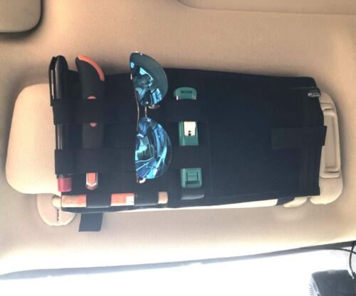 Tactical Visor Panel Molle Car Sun Visor Organizer CD Bag Auto Accessories