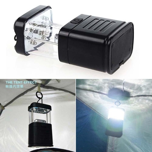 11LED Bivouac Camping randonnée Tente Lanterne Pêche Hanging Light Lamp PT