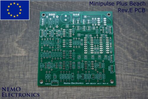 MPP Beach Rev-E  PI DIY Pulse Induction Metal detector PCB EU Stock Minipulse 