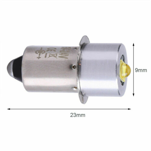 BEST 5W 6-24V P13.5S Led Flashlight Lantern Work Light Bulb 6000K-6500K White US 