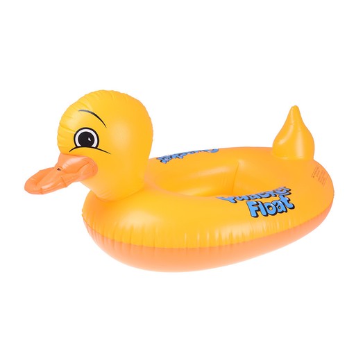 Kids Baby Cute Duck Float Seat Boat Inflatable Swimming Ring Outdoor Pool Toy DS