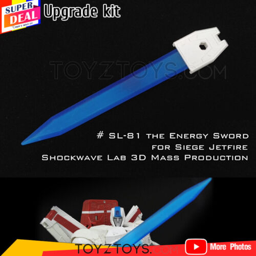 ShockwaveLab SL-81 Upgrade Kit The Energy Sword for Siege Jetfire ,Toys Sword