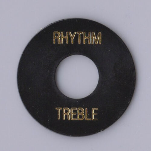 Les Paul Gitarren Pickup Wahlschalter Rhythm Treble Plate Schwarz Elfenbein oder
