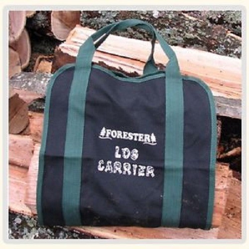Firewood Log carrier Canvas Double Stitched Heavy duty Firewood Bag Tote 15/"X32/"