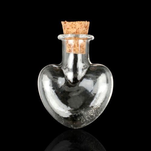 10pcs Small Glass Vials With Cork Top Tiny Bottles Little Empty Jar Mini Bottles 