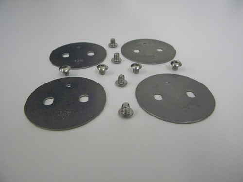 W//.093 Bypass Holley 1009-326 Throttle Plate 1-3//4