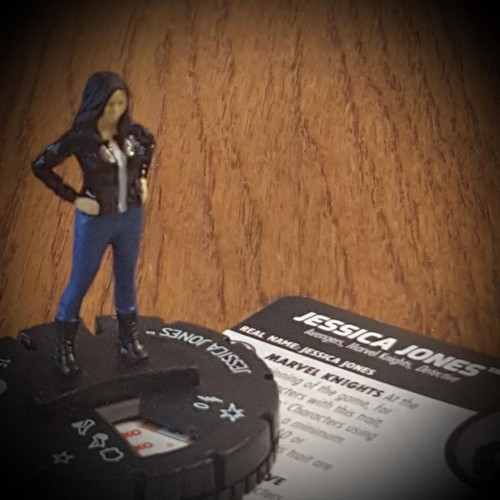 JESSICA JONES Avengers Defenders War Heroclix RARE #038