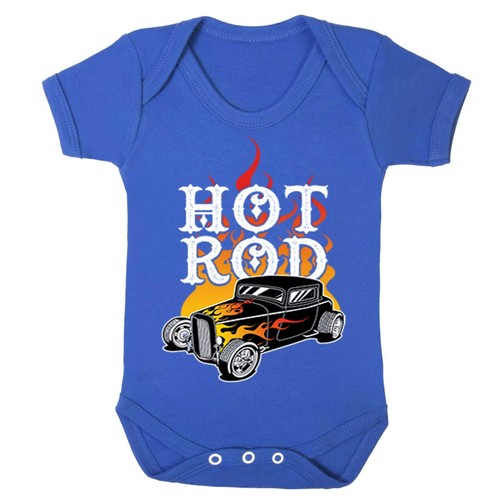 Hotrod 58 HOT Rat Rod Babygrow Pagliaccetto American Rockabilly CUSTOM CLASSIC CAR
