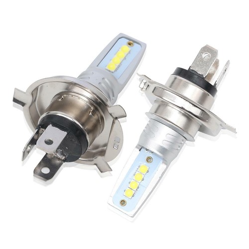 2x H4 9003 HB2 55W LED Bulb Hi//Lo Beam HID White Motorcycle Headlight High Power
