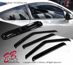 Vent Outside Mount Window Visor Sunroof T2 5pc For Jeep Grand Cherokee 93-98