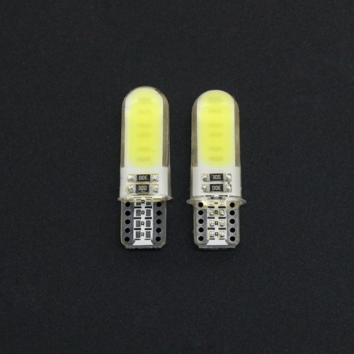2x 7500K Glass Fiber COB W5W 168 T10 Side Turn Signal Light Door Light Bulb 3W 2x 7500K Glass Fiber COB W5W 168 T10 Side Turn Signal Light Door Light Bulb 3W