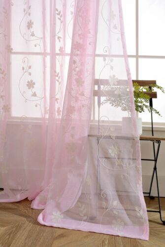Bedroom Romantic Voile Curtains for Living Room Kids Room Kitchen 